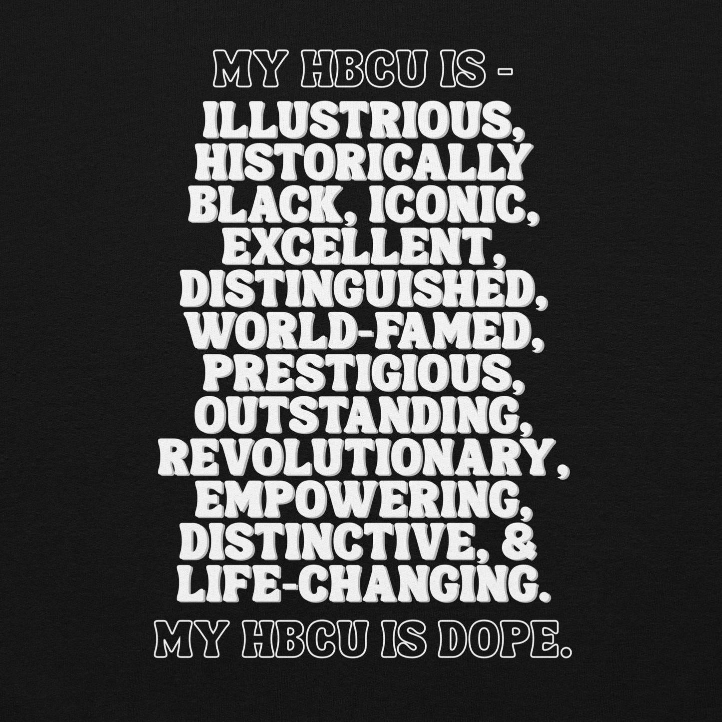 My HBCU is Illustrious.