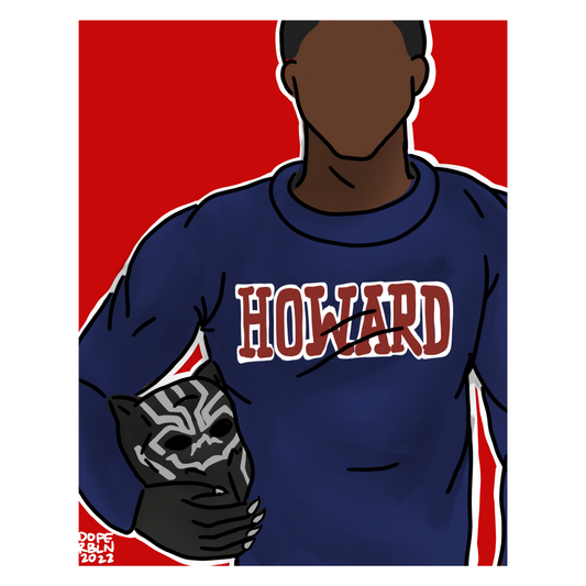 THE BLACK PANTHER WENT TO HOWARD.