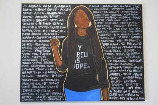 painting with hbcus, hbcu art