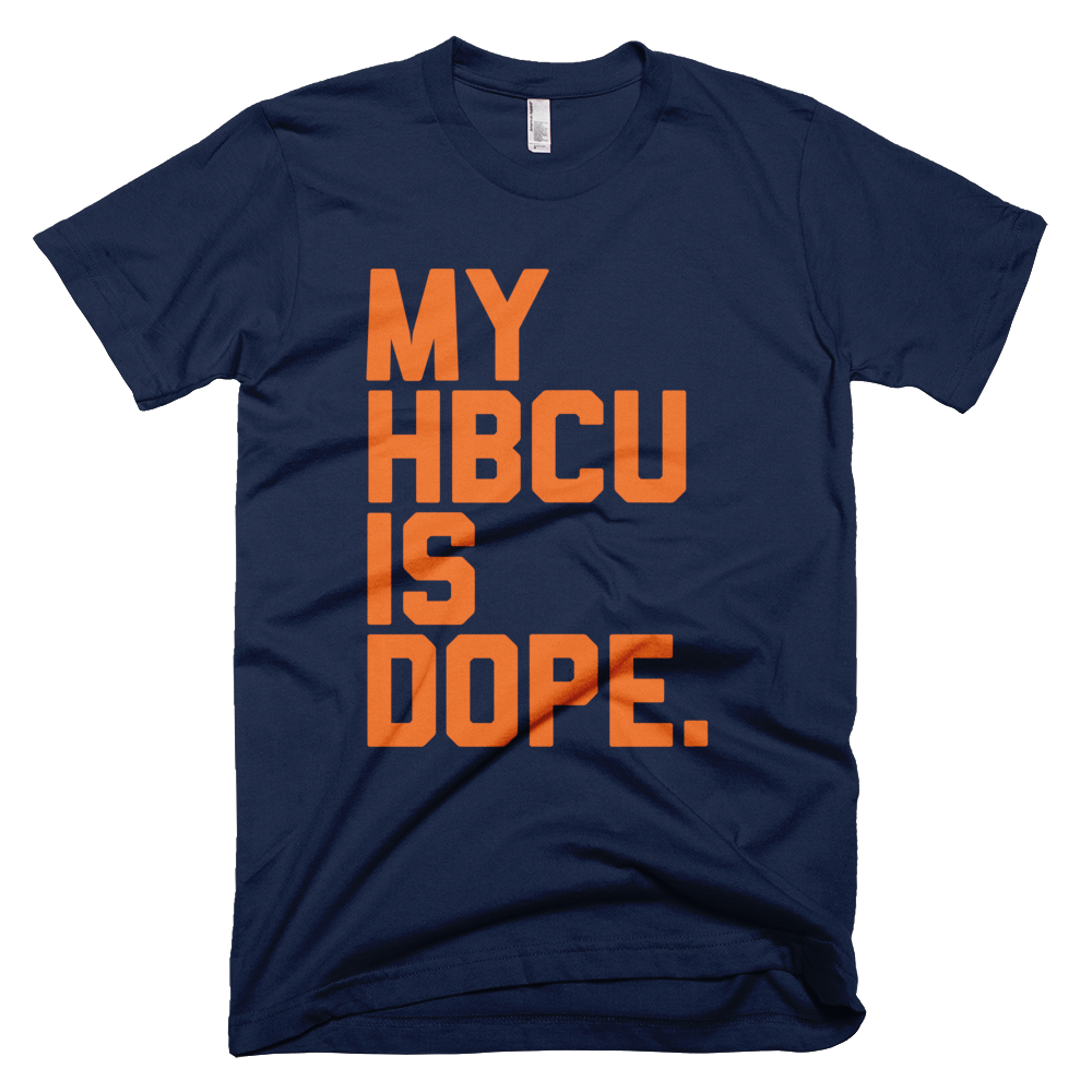 MY HBCU IS DOPE (NAVY/ORANGE)
