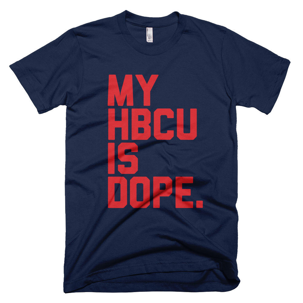 MY HBCU IS DOPE (NAVY/RED)