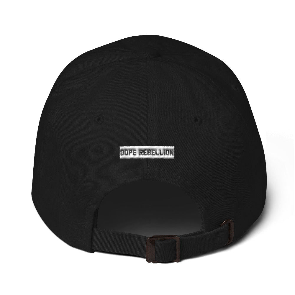 BEING BLACK IS DOPE DAD HAT