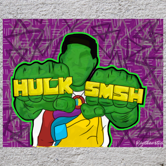 Hulk SMSH Print