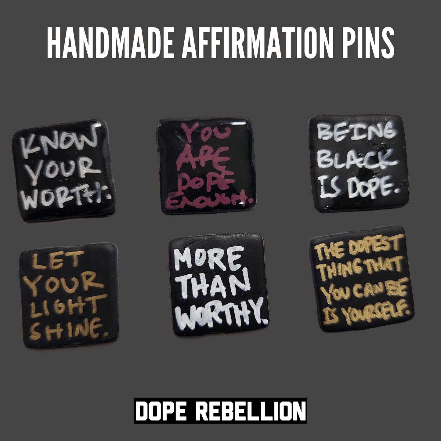 QUOTES/AFFIRMATION PINS