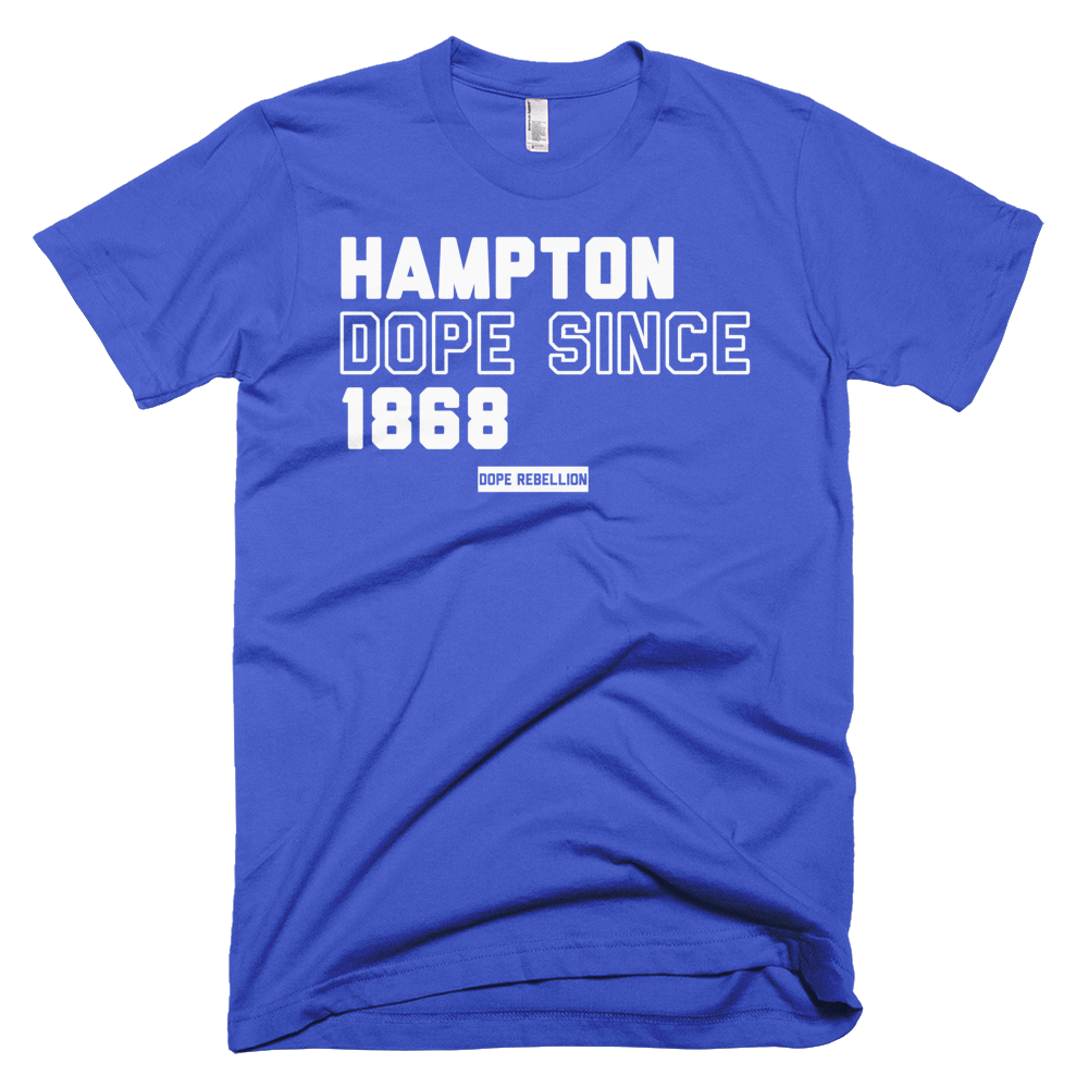 hampton is dope, hampton university shirt