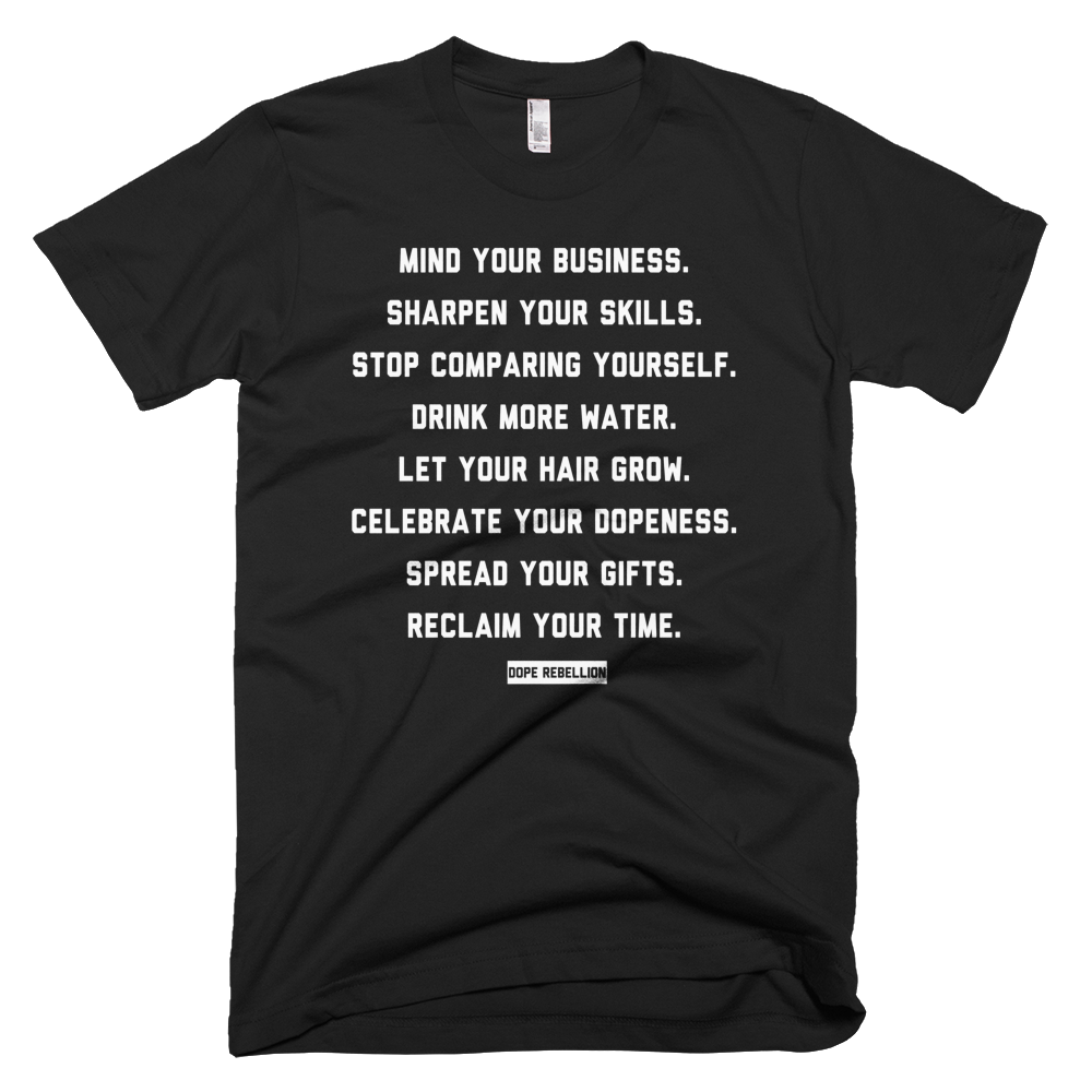 RULES TO LIVE BY TEE