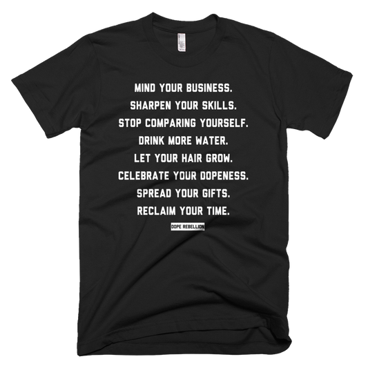 RULES TO LIVE BY TEE